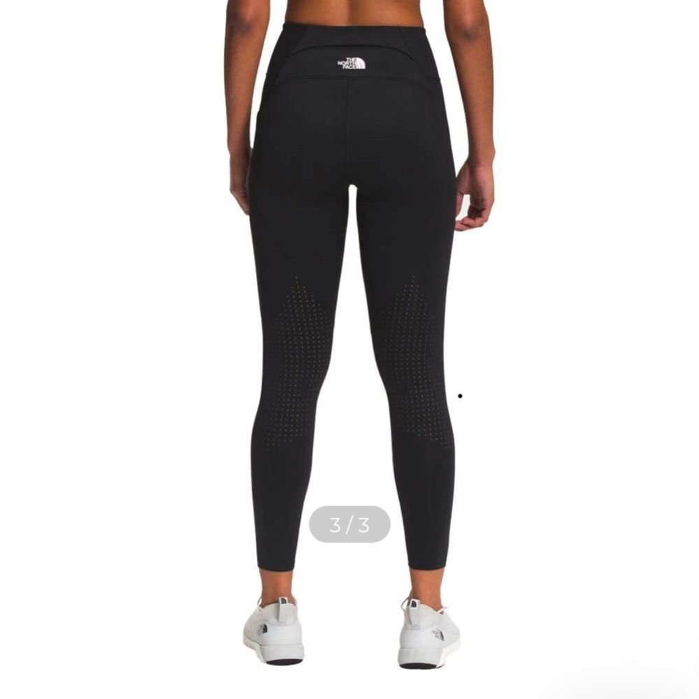 NWT The North Face Women's Size XS Cloud Roll Tights High Rise Black
